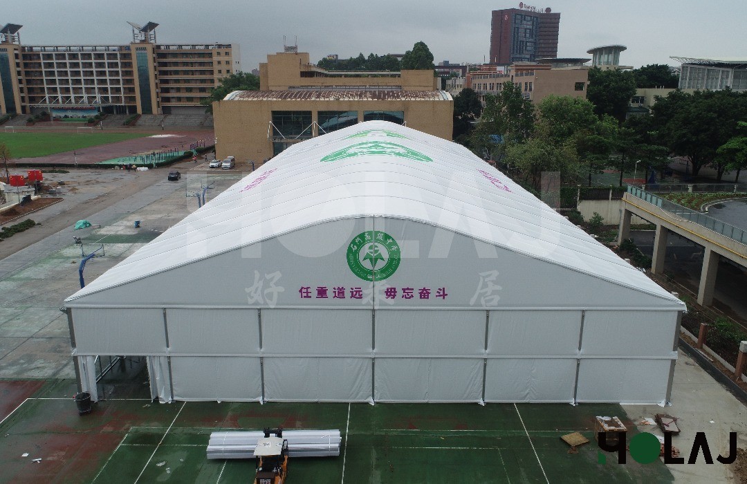 学校篮球场篷房方案
